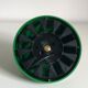 Green Buco sconce by Claudio Dini edited by Artemide, 1974