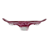 1960s Czech Art Glass Bowl by Josef Hospodka for Chribska Glassworks