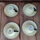 Coffee service Porcelain Cup Wolf mill Black liseré Patel