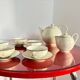 Tea set by Ladislav Sutnar for Krasna Jizba, Druzstevni prace