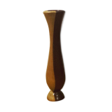 Vase en bois