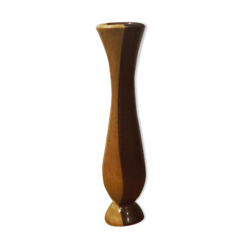 Wooden vase