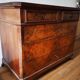Louis-Philippe commode in walnut burl, 19th century