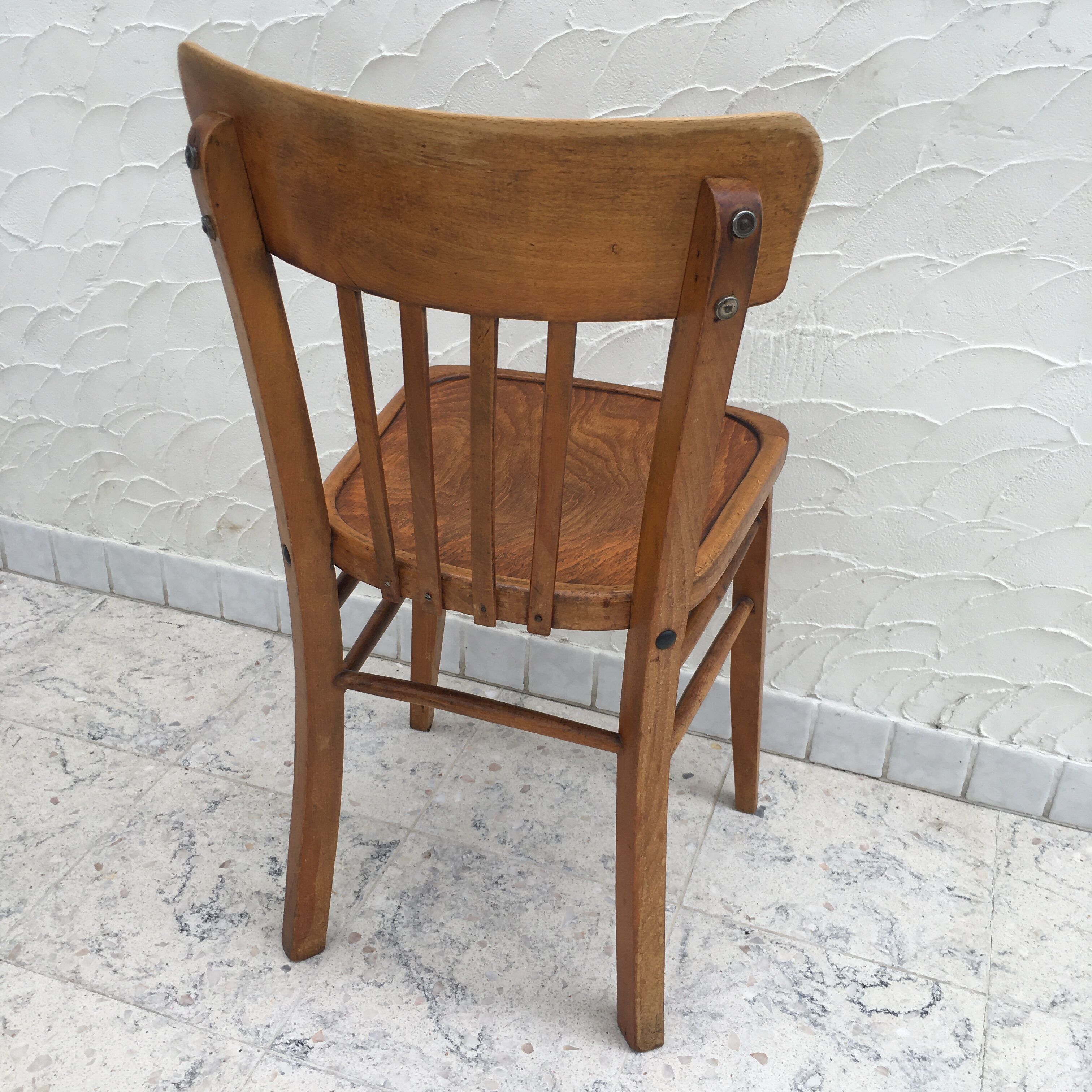 Lot of 4 bistro chairs