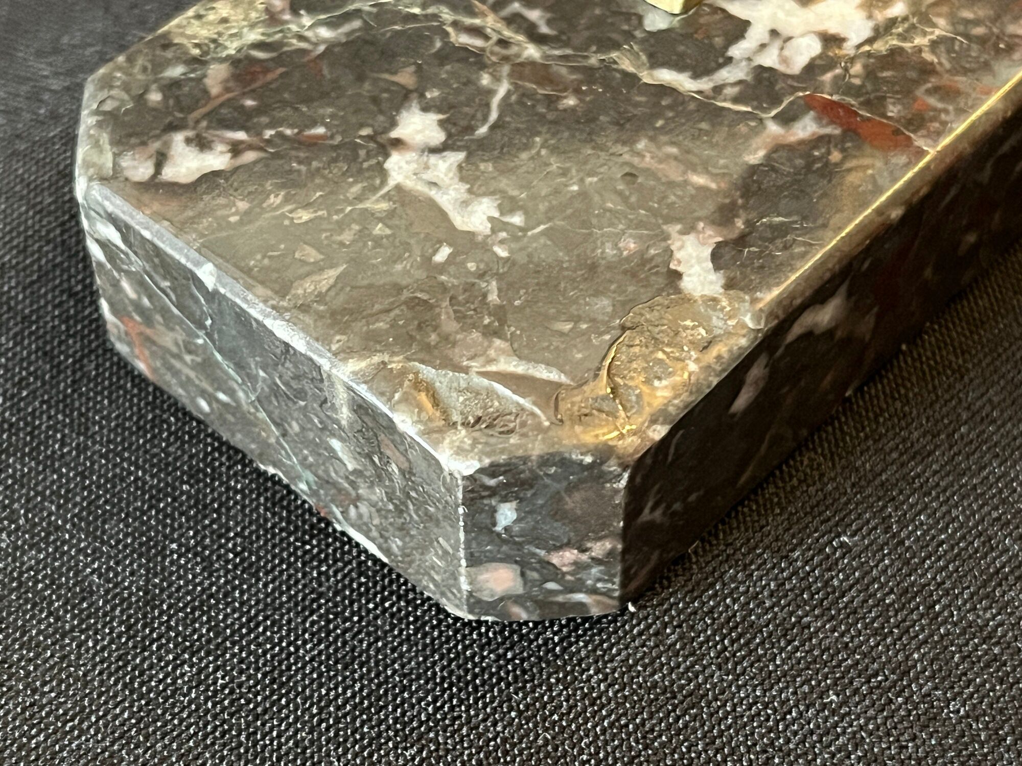 Pair of art deco bronze bookends pigeons dove marble