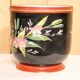 Paris porcelain jardinière decorated with birds and flowers, 19th century