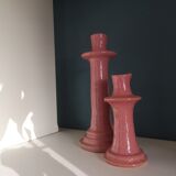 Set of 2 ceramic candle holders tamegroute