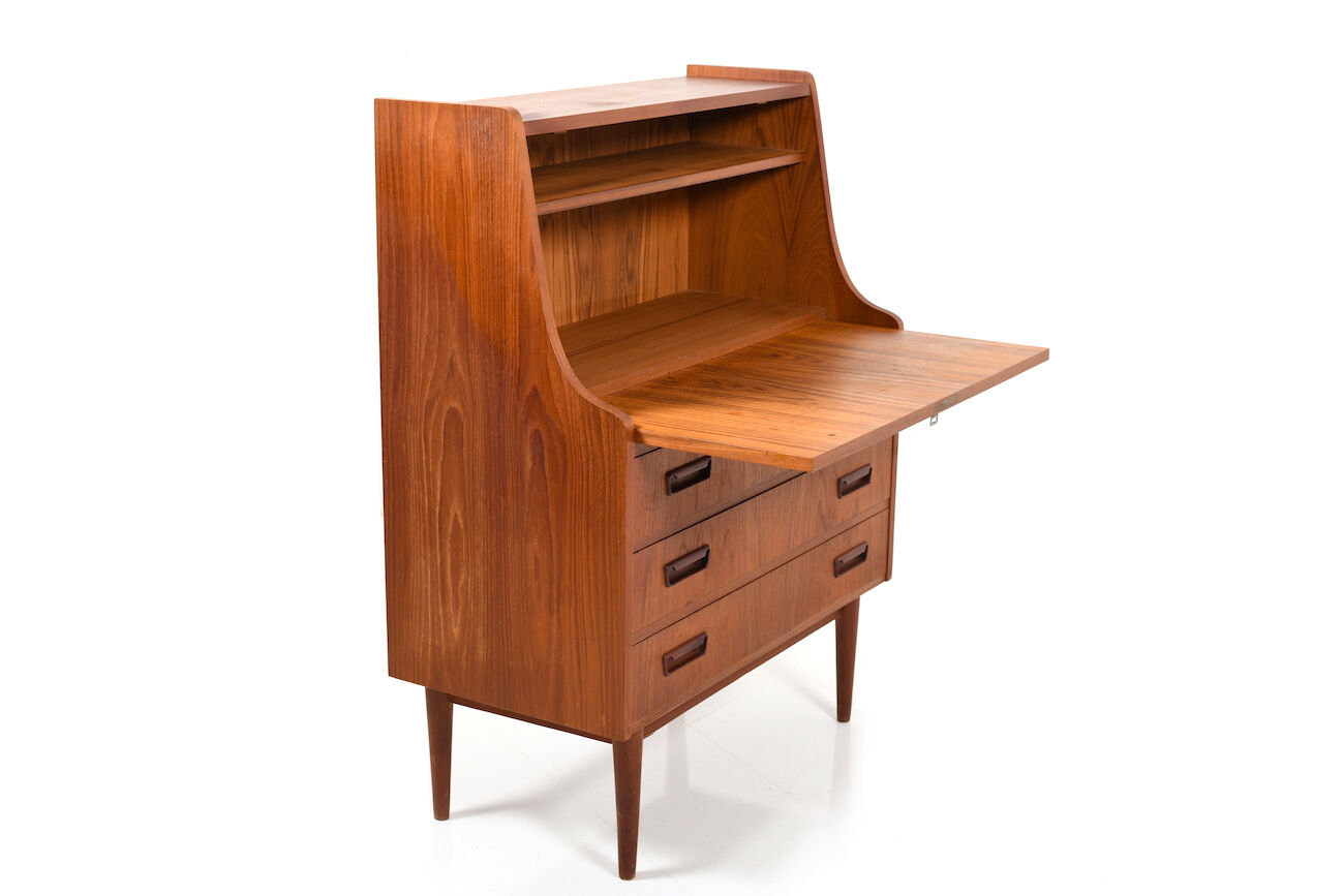 Danish teak writing desk