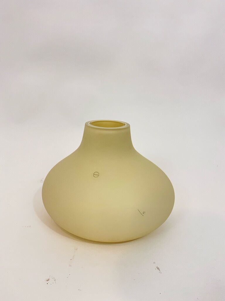 Fiesolani glass vase by Nigel coates for Salviati.