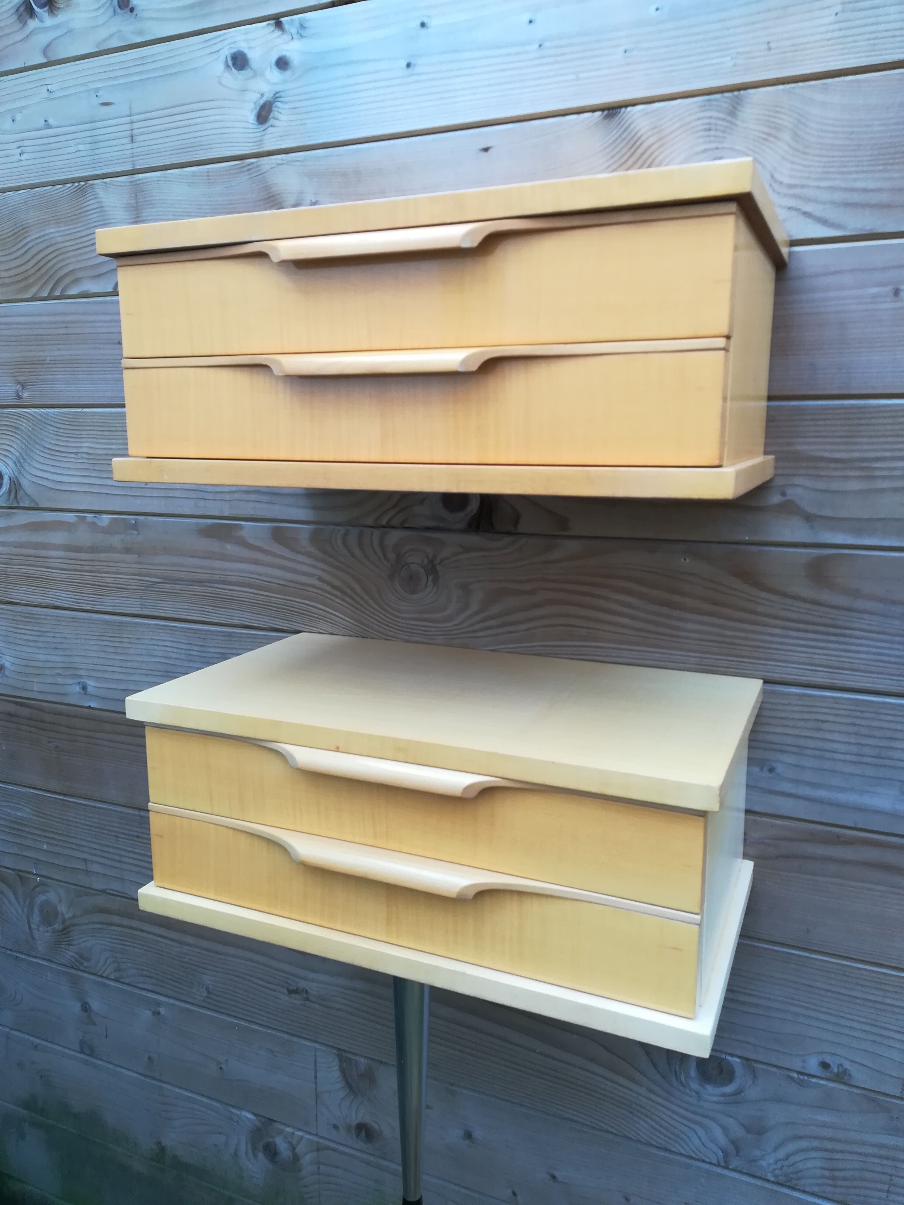 Paire de chevets vintage