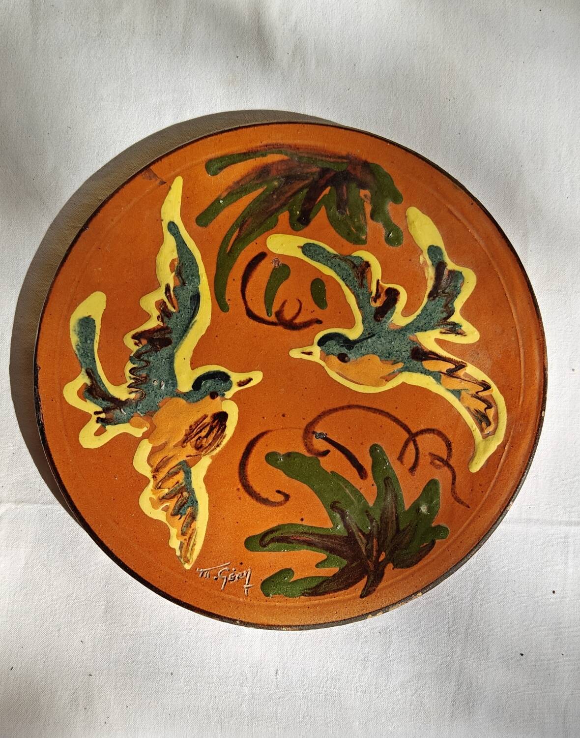 Decorative Provençal plates