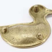 Vide poche canard laiton