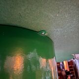 Tomotom table in wood and green metal by Bernard Holdaway, 1960