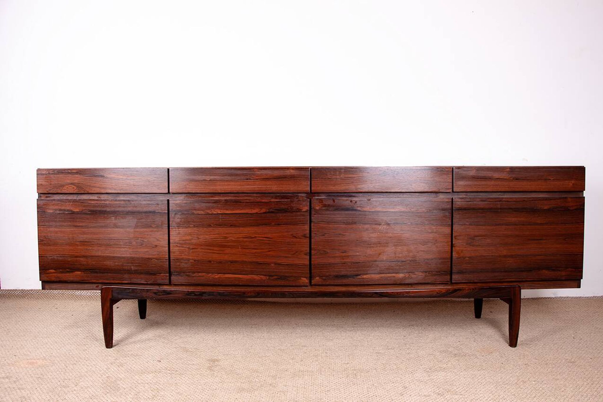 Danish Enfilade in Rosewood, model FA 66, Ib Kofod-Larsen for Faarup.