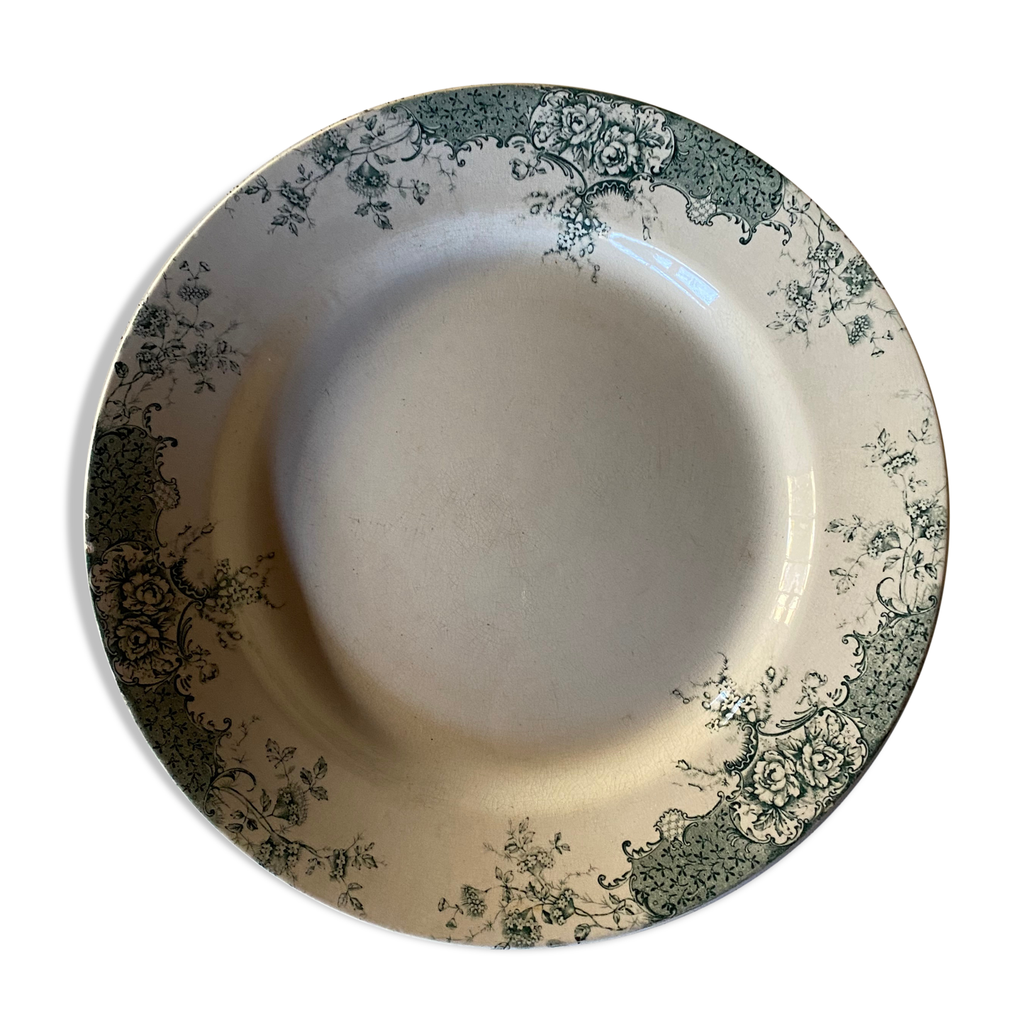 Serving dish Terre de Fer, boulenger model fecamp