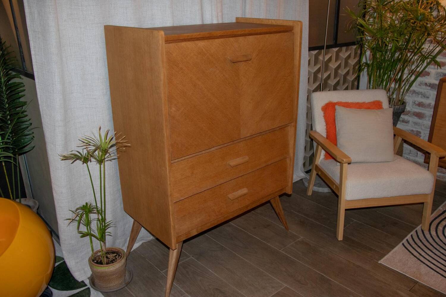 Secrétaire vintage scandinave