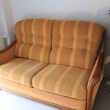 3-seater sofa by designer Jacques Leleu