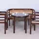 Art Deco Small Table attributed to J. Hoffmann for Wiener Werkstätte, Czech, 1910s
