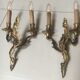 Pairs of Louis XV style wall lights