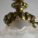 Suspension in bronze and glass paste.