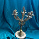 Superb rococo candelabrum. Louis XV, 5 lights. Electrified.