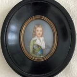 Portrait of a miniature young man