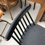 Scandinavian barred chairs