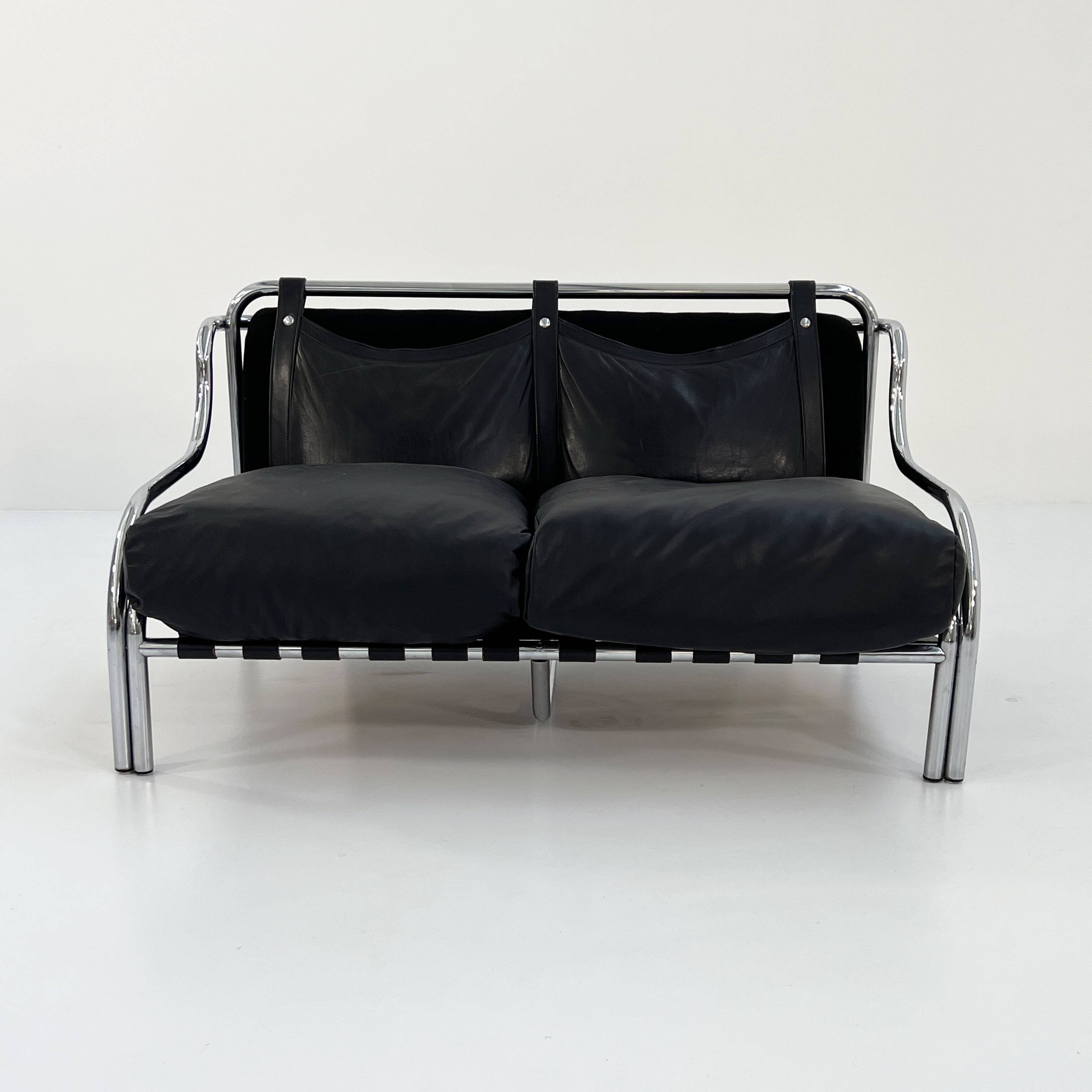 Stringa 2-seater sofa by Gae Aulenti for Poltronova, 1960