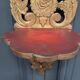 Étagère ottomane en bois doré sculpté XIXe