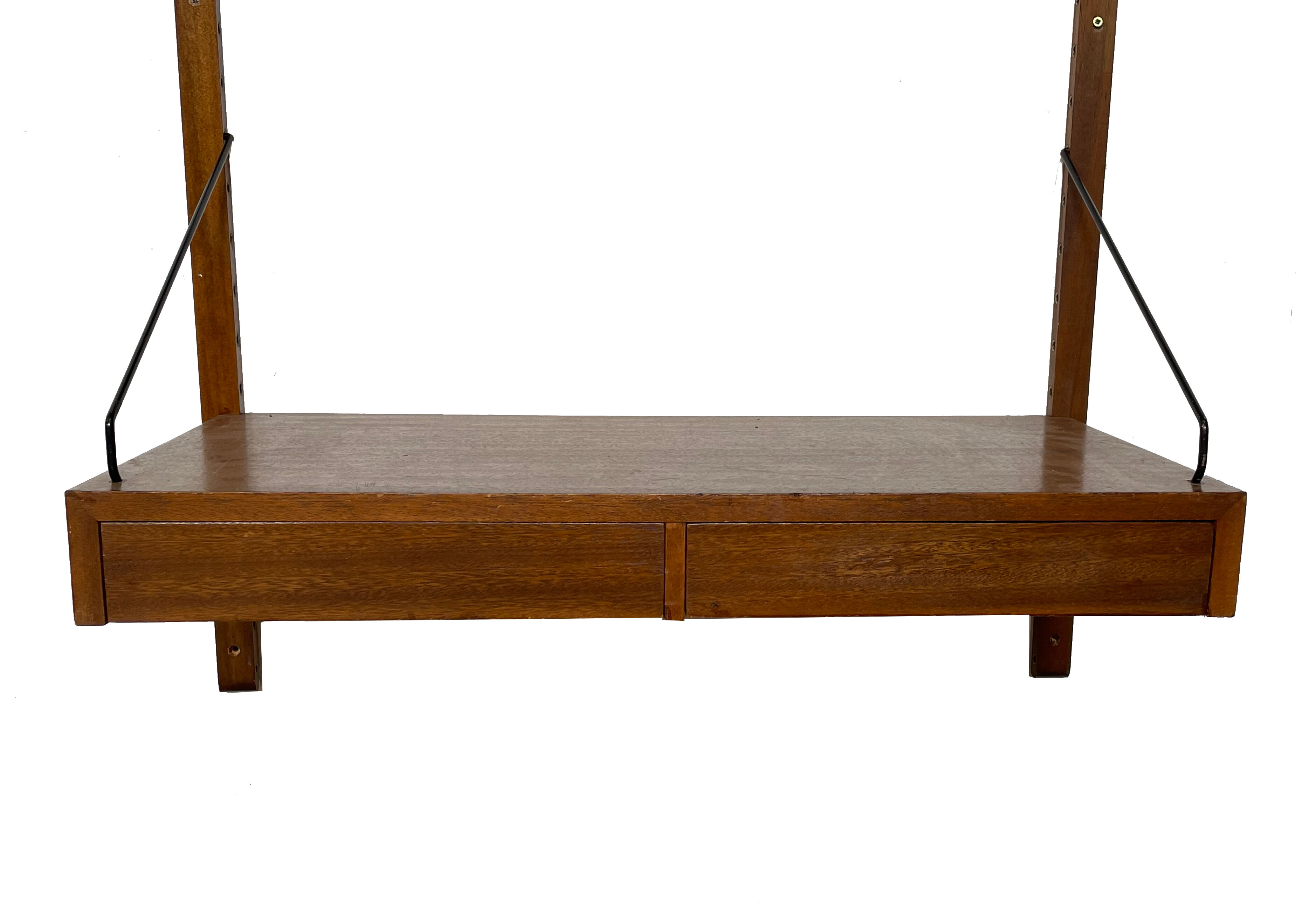 Poul Cadovius Royal System Compact wall system wall unit