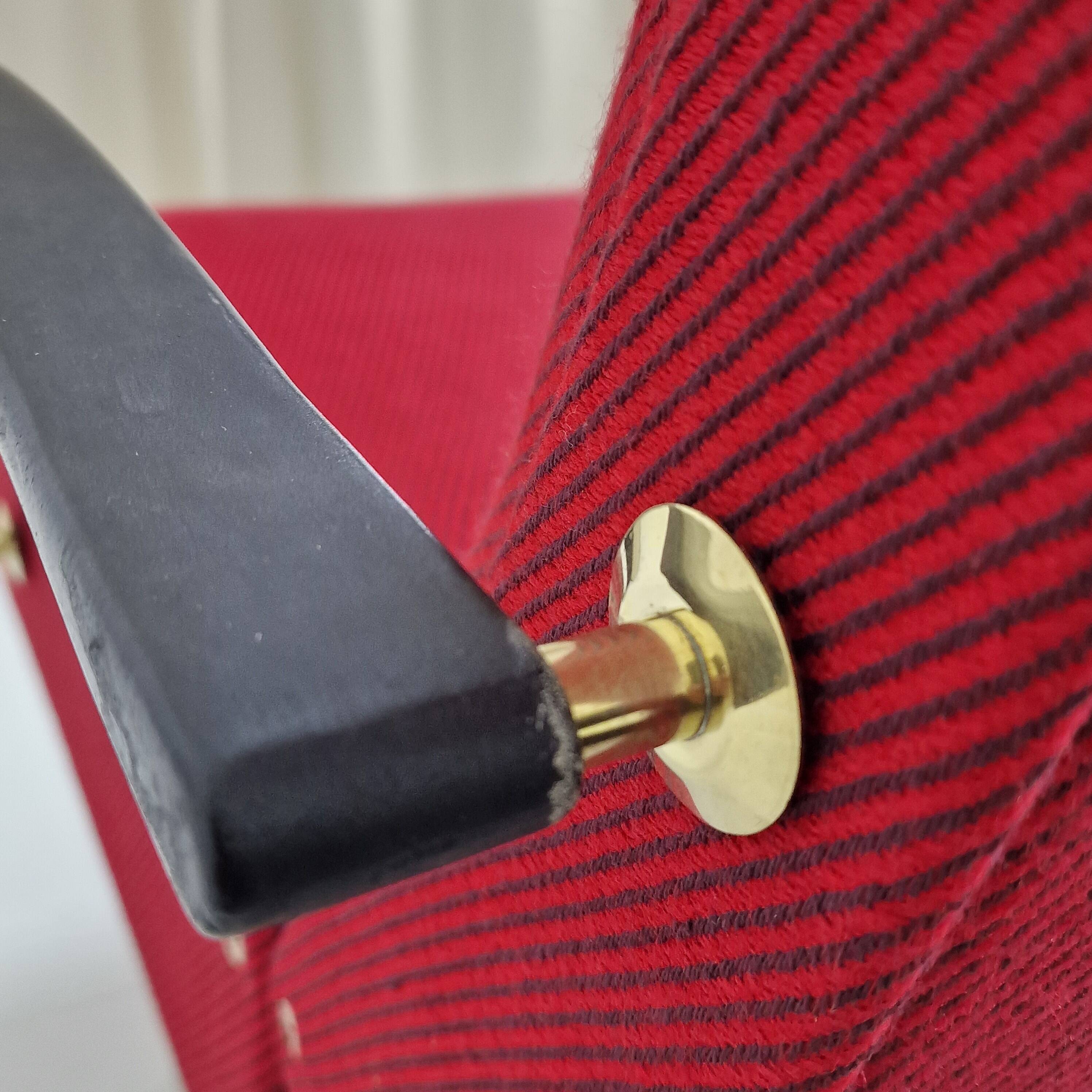 P40 Reclining Lounge Chair by Osvaldo Borsani for Tecno, 1950's