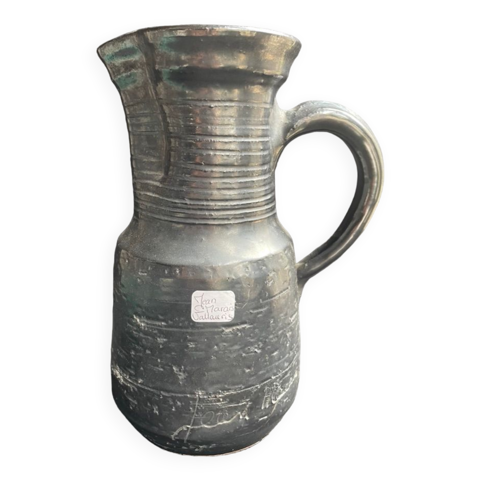 Ceramic pitcher Jean Marais (1913-1998)