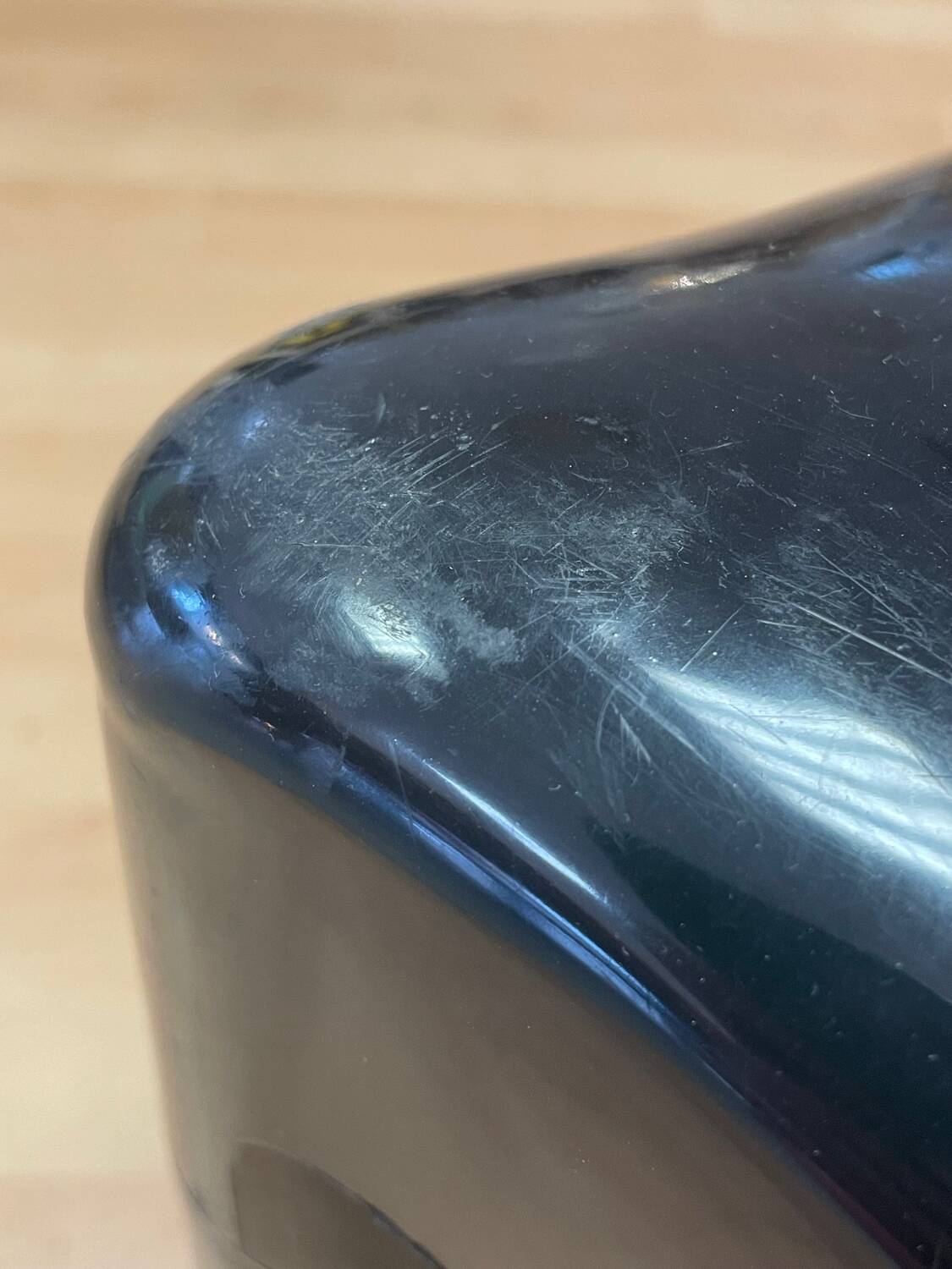 Black Kartell chair model 4875 Carlo Bartoli