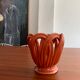 Vintage braided earthenware pot cache