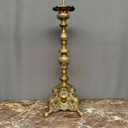 Church chandelier. Copper.