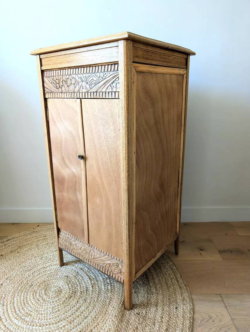 Art Deco oak sideboard