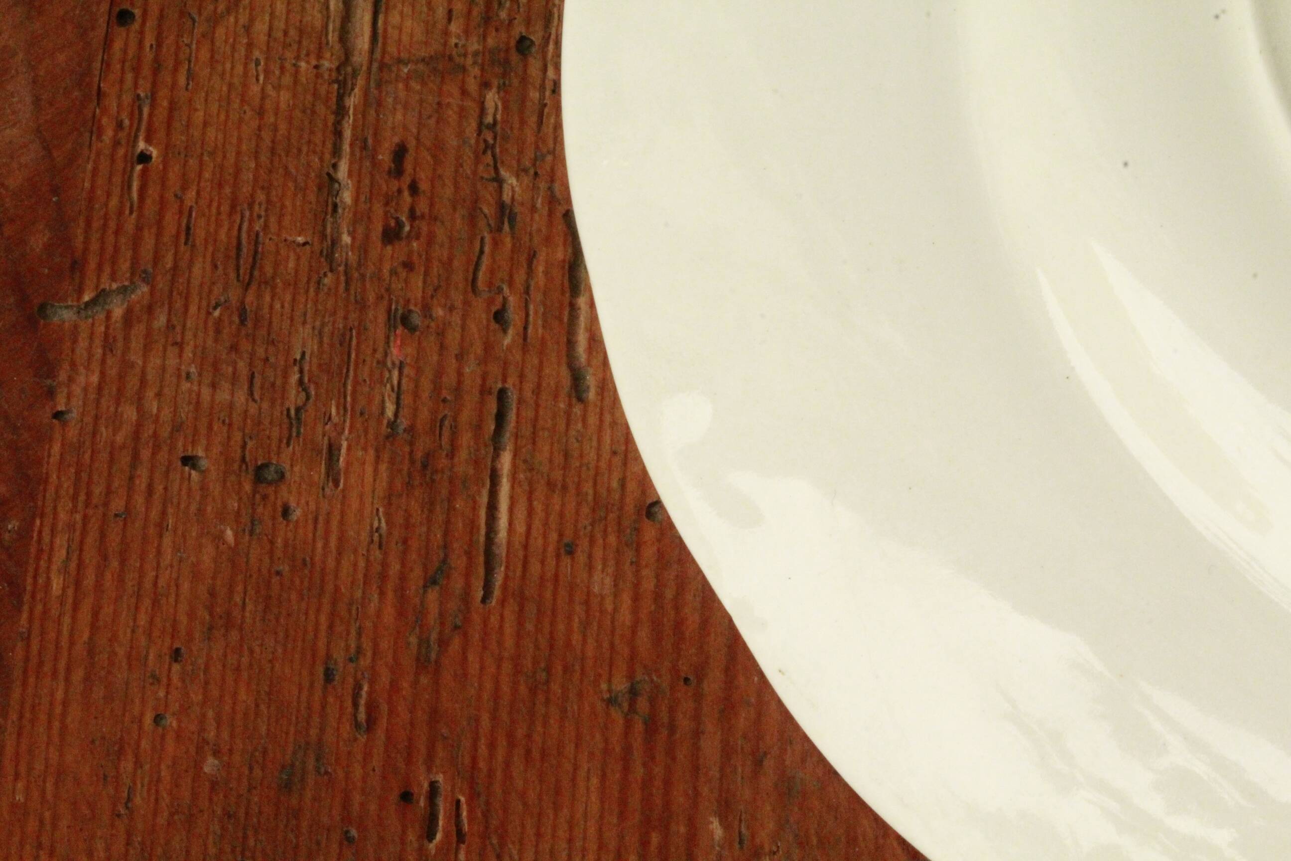 Set of 4 royal art pottery onion blue plates