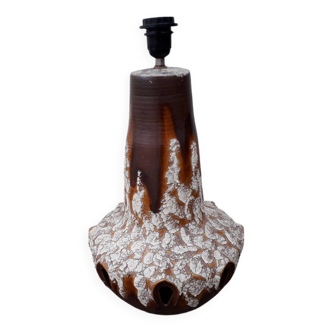Pied de lampe de sol céramique