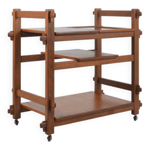 Chariot de service brutaliste - 1970