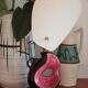 Cute and small ceramic bedside lamp / Ocean Monaco