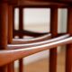 Scandinavian trundle tables made in teak Kai Kristiansen