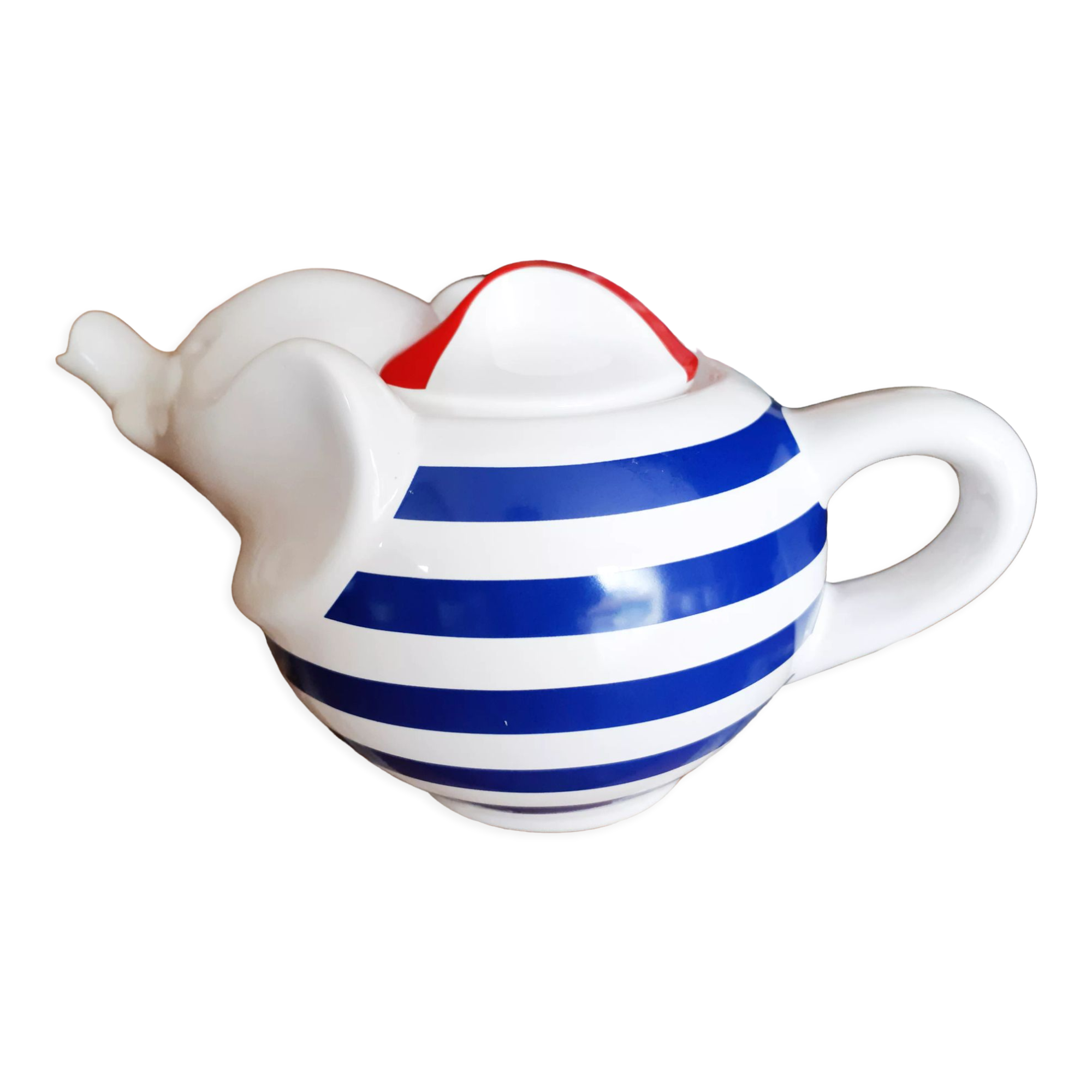Teapot Elephant collection, striped marine year 81