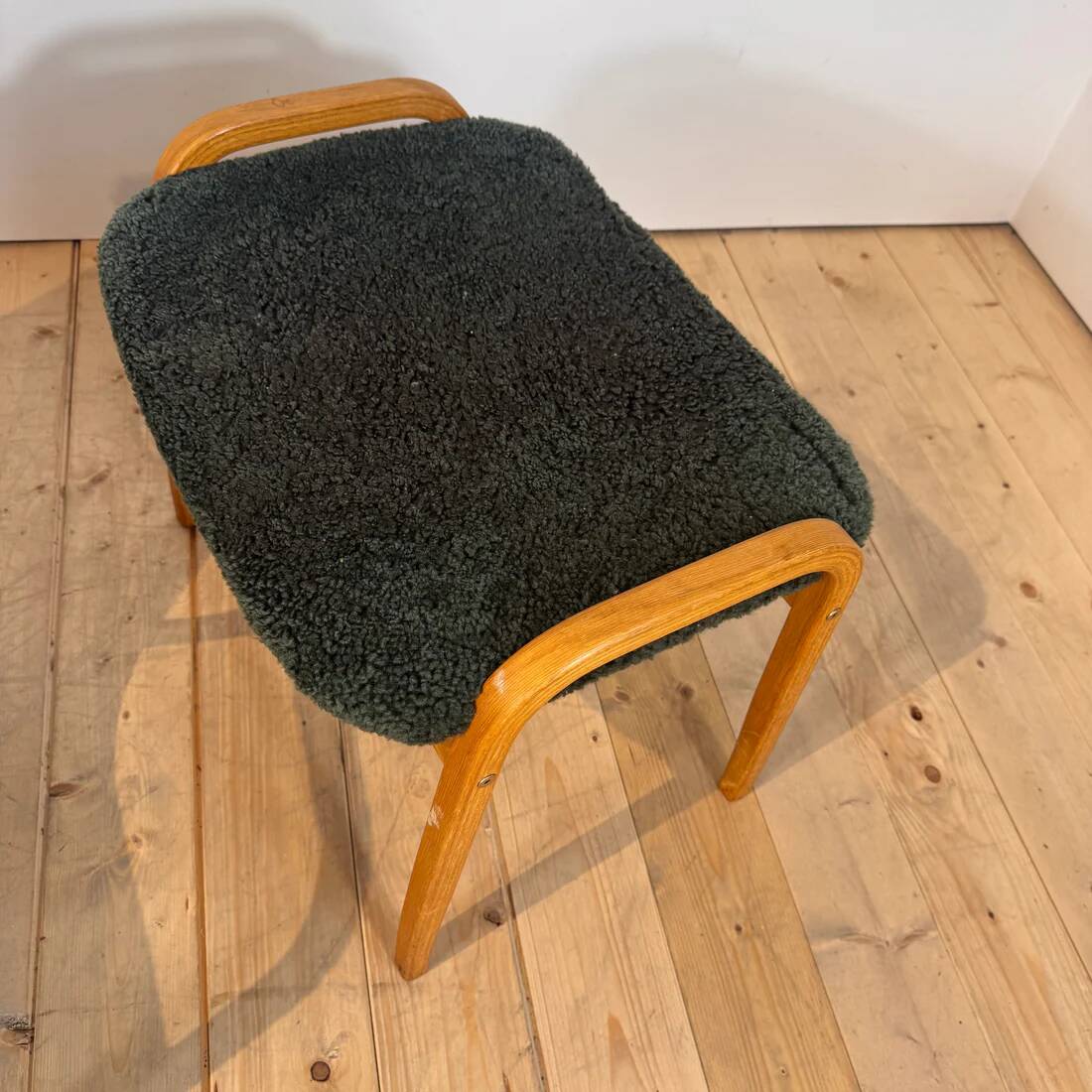 Lamino armchair in green by Yngve Ekström for Swedese, 1960