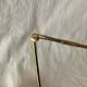 Vintage Tensor desk lamp in black metal and brass
