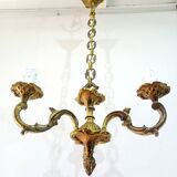 Lustre 3 Lumières Bronze