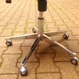 Turquoise mottled fabric armchair edited by CB2