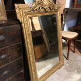 Old beveled mirror louis xv style
