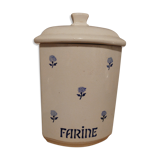 Old flour pot
