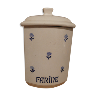 Old flour pot