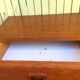 2 hanging bedside tables 1960